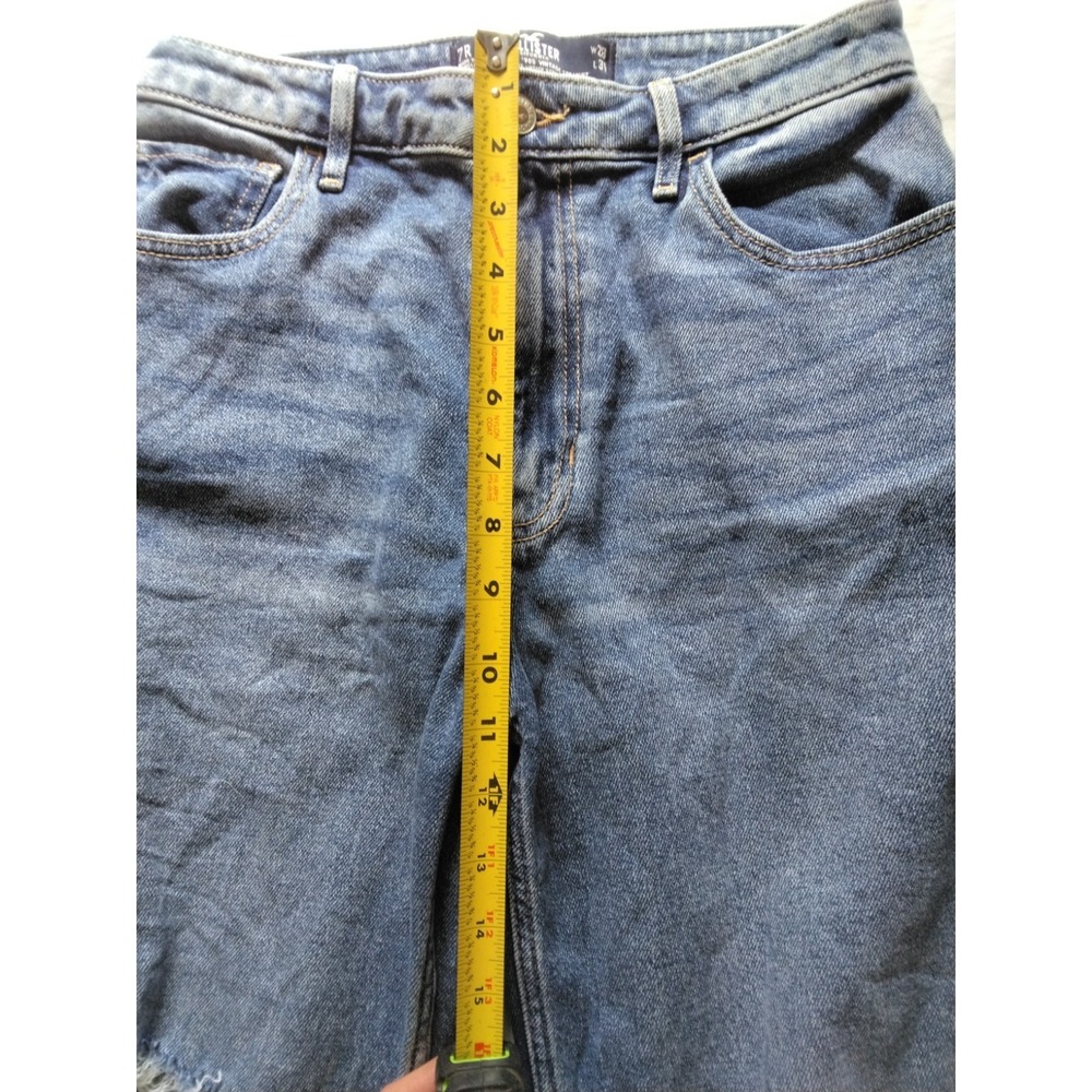 Hollister Ultra High-Rise '90s Vintage Straight Distressed Jeans – W28 L31 - Picture 3 of 9